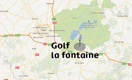 Accès au golf